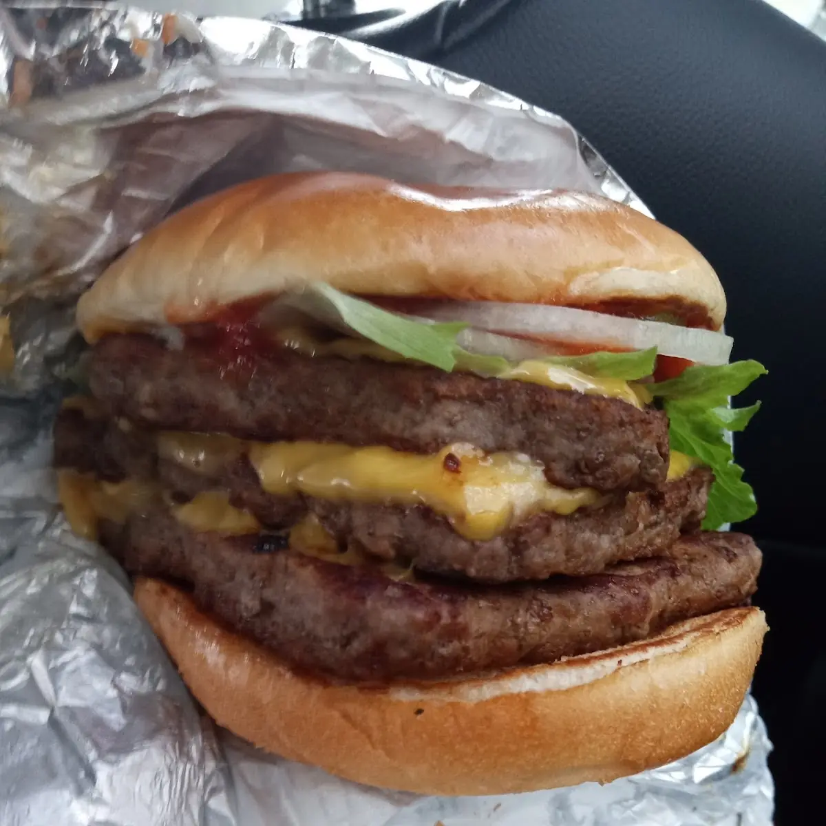 Triple Cheeseburger