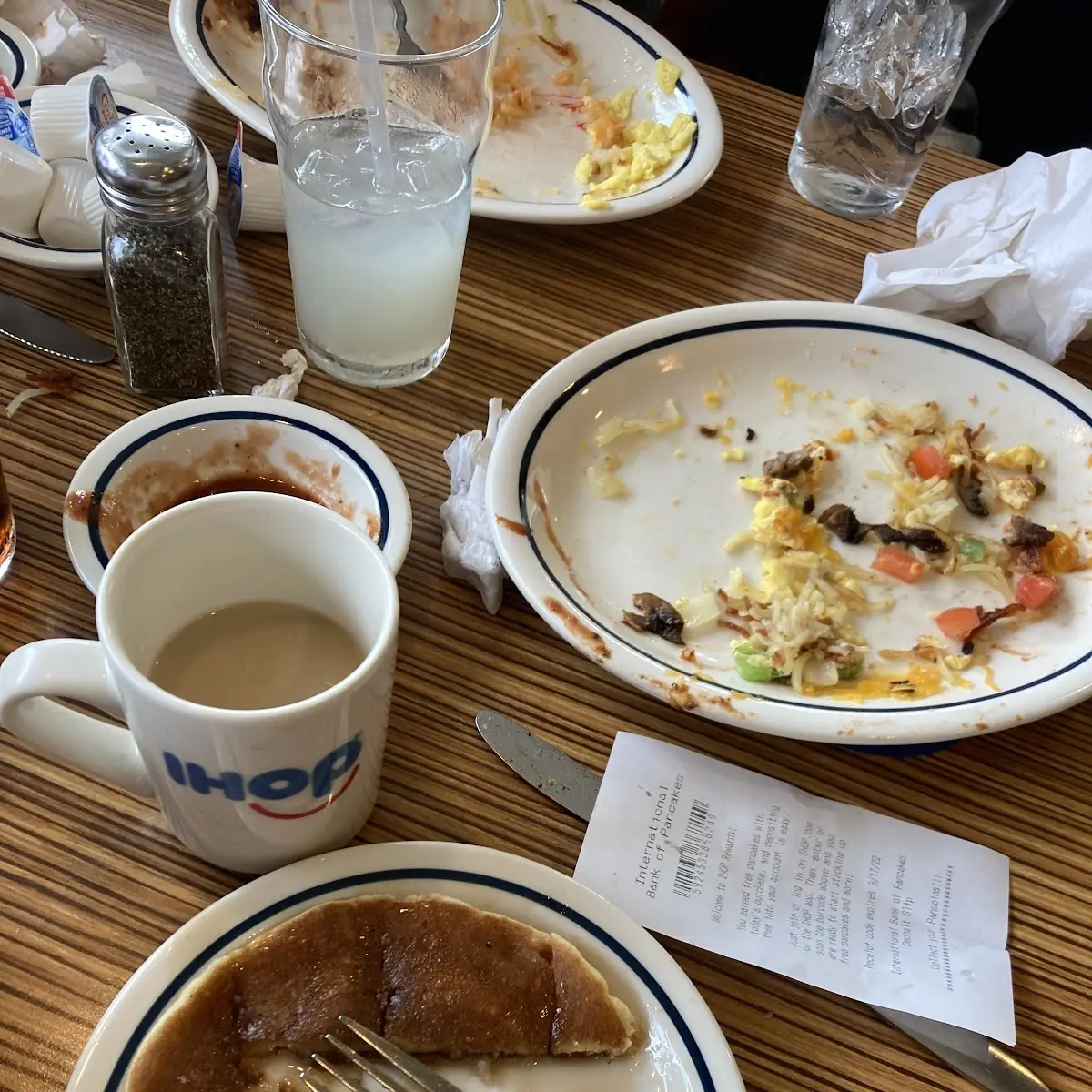 That Was a Steak Omelette and Some Pancakes