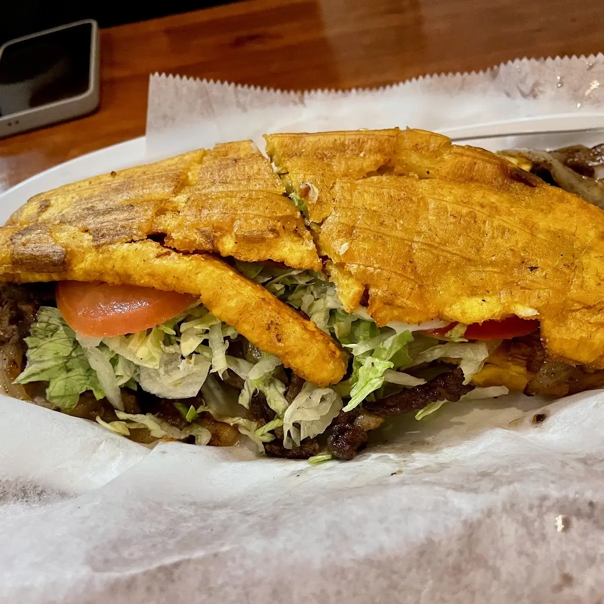 Jibarito De Bistec Steak Jibarito