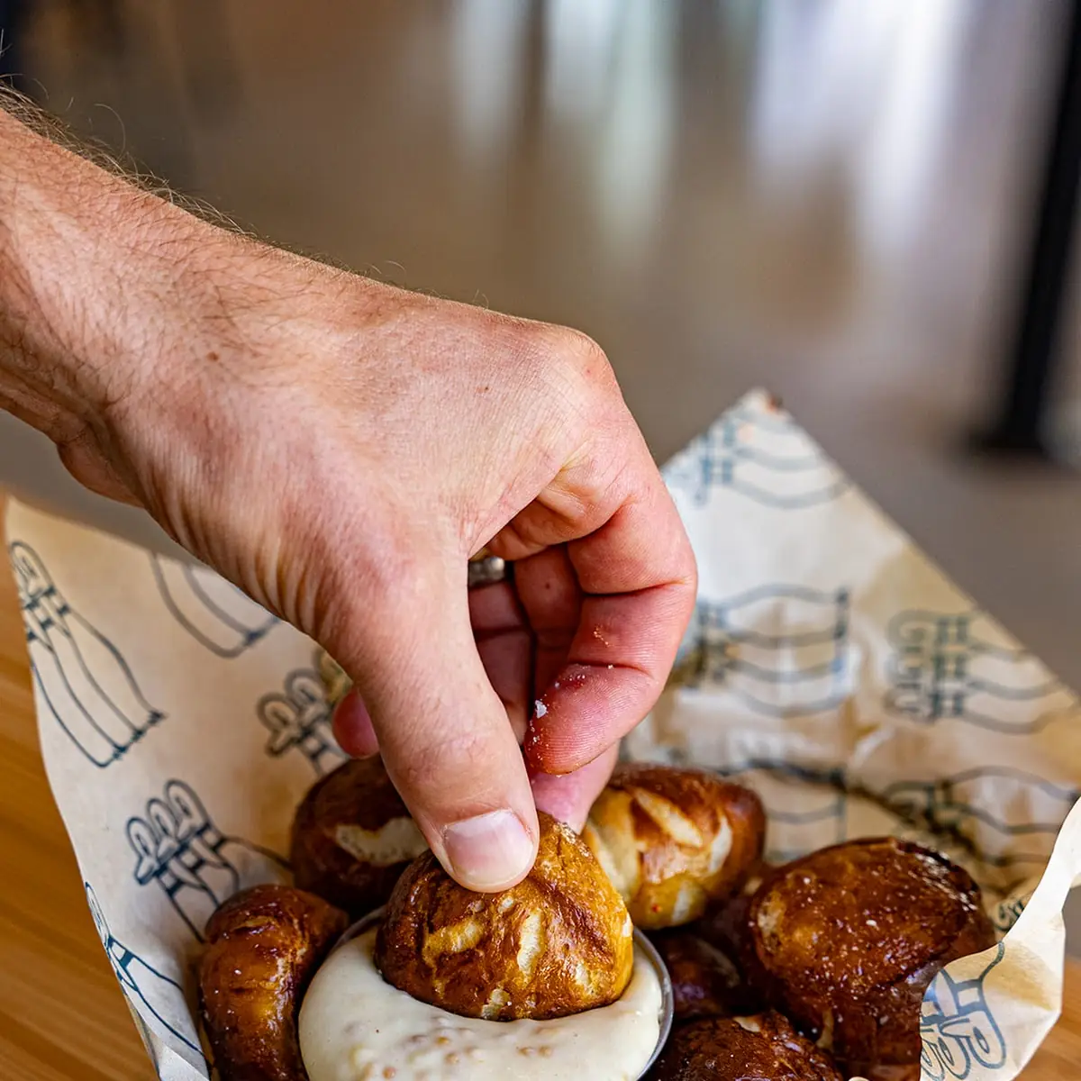 Cinnabon Pretzel Bites