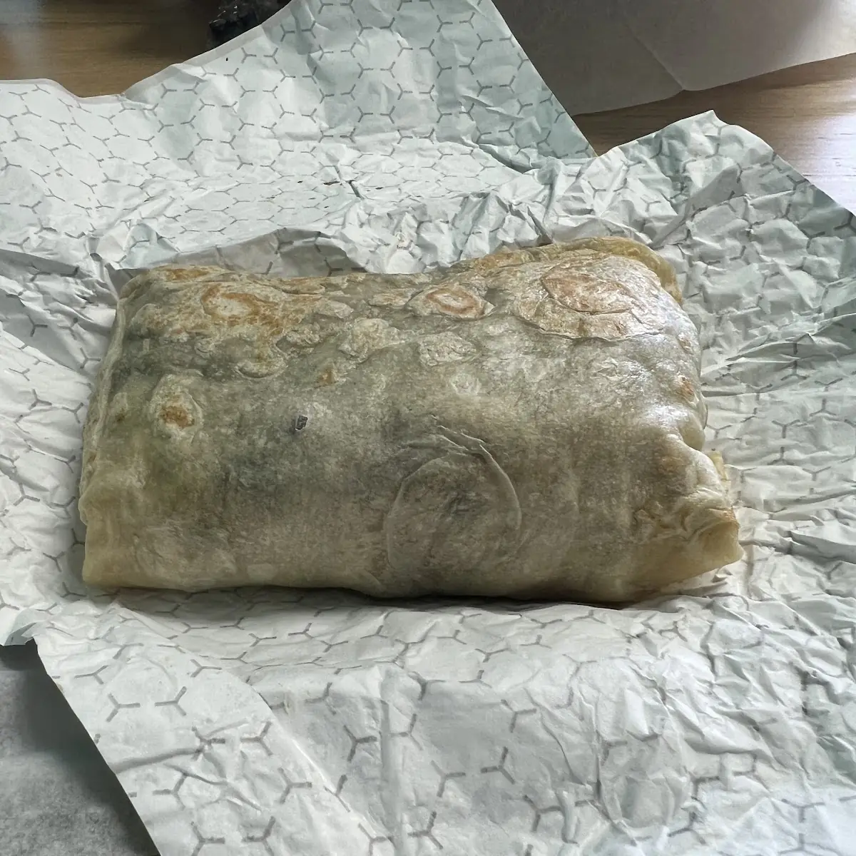 Flour Tortilla Filled Burrito