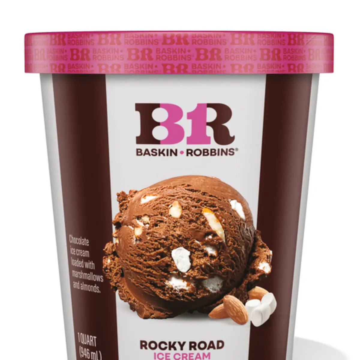 Rocky Road Pre-Packed Quart