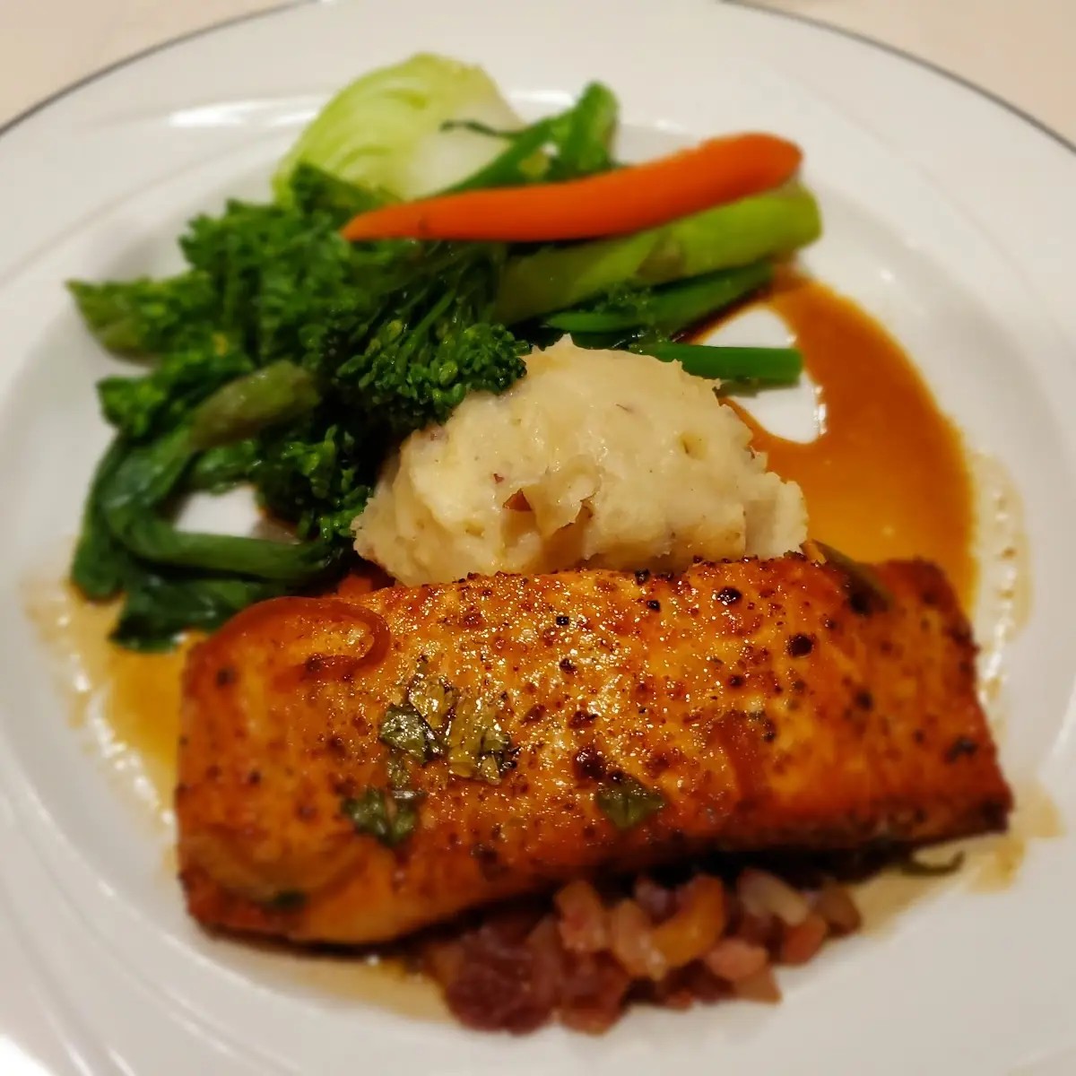 Pan Seared Sea Bass