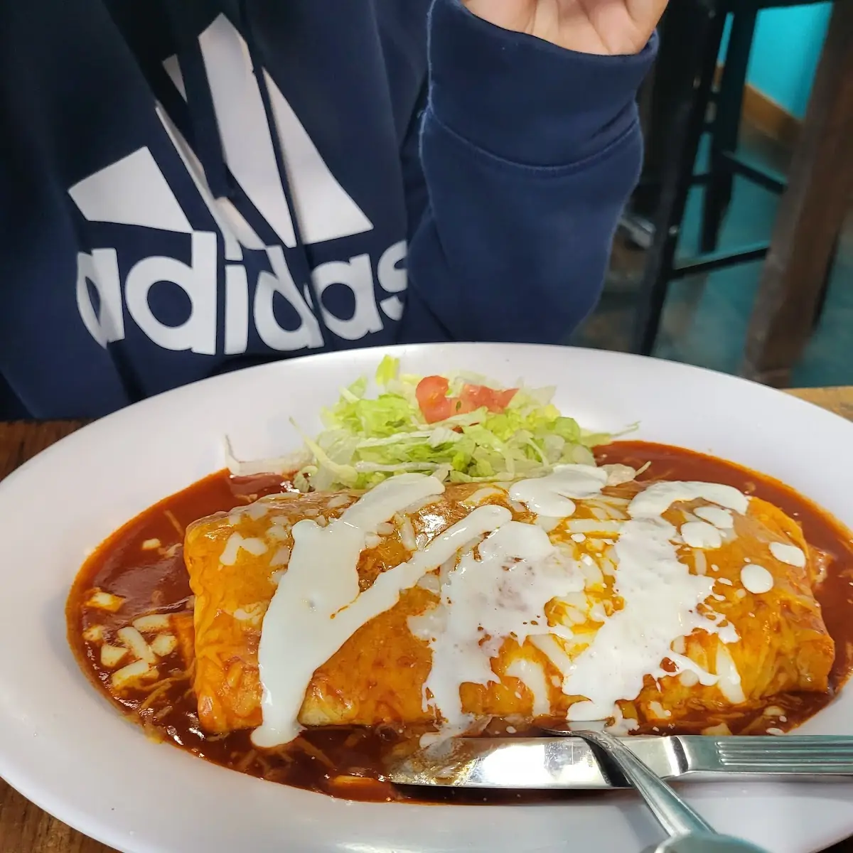 Beans and Cheese Burrito
