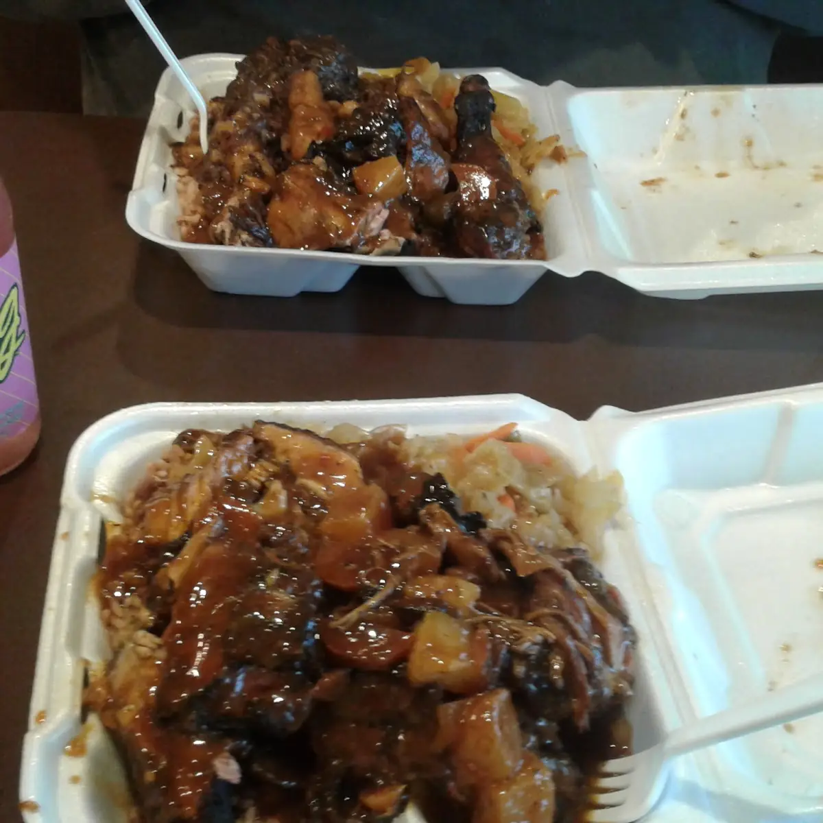 Oxtale & Jerk Chicken