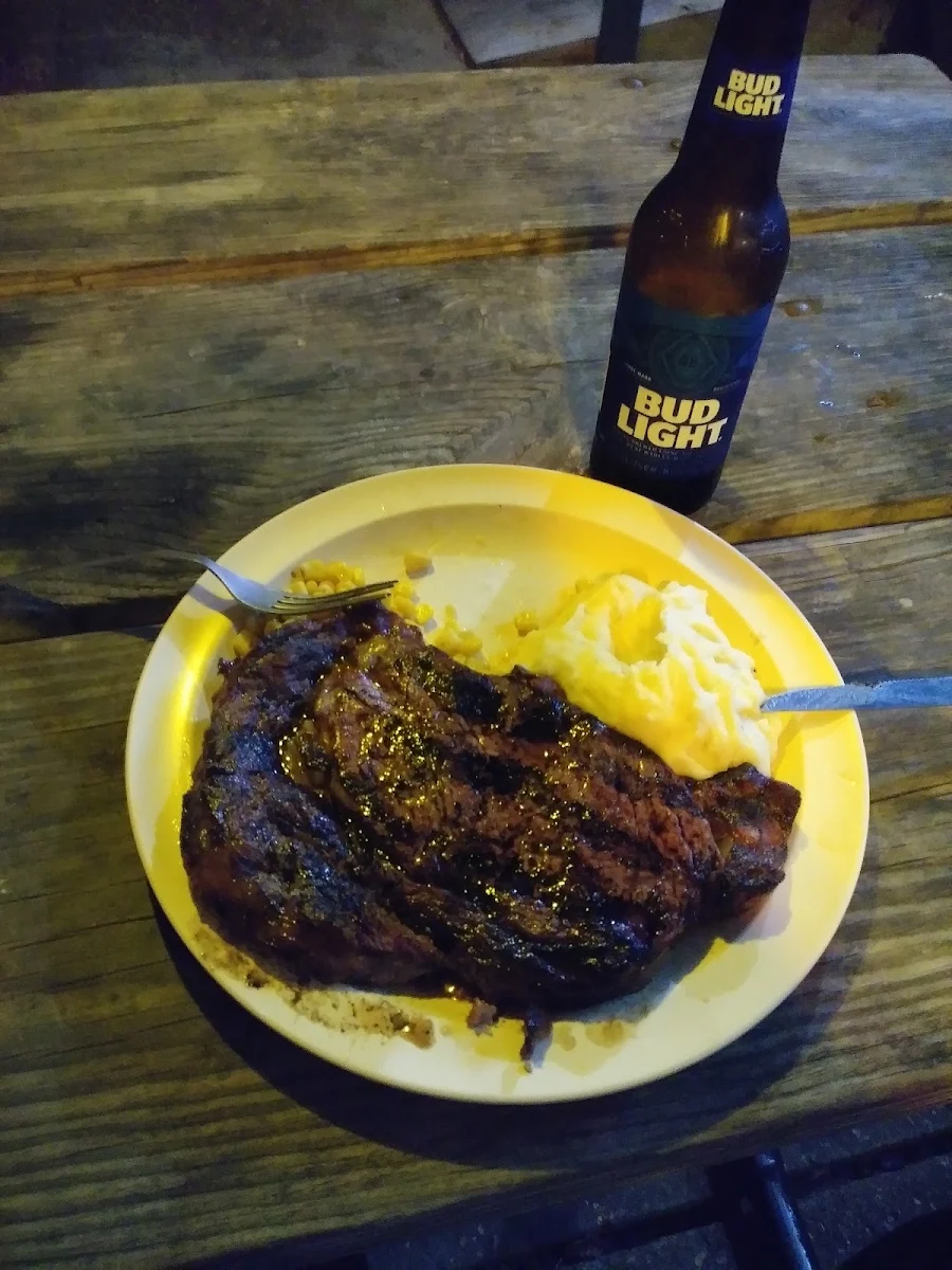 Ribeye Steak and Garlic Mashed Potatoes