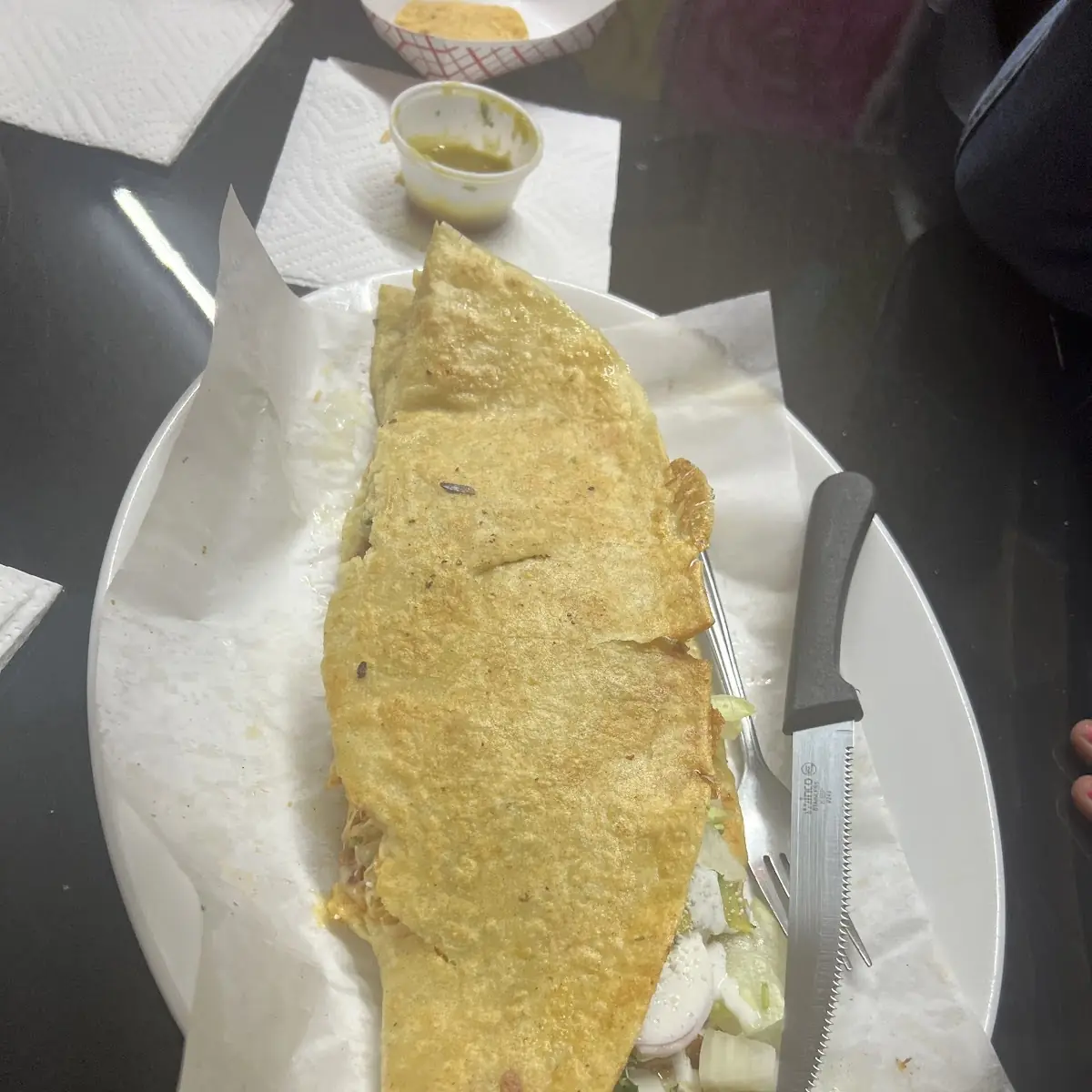 Corn Chicken Quesadilla