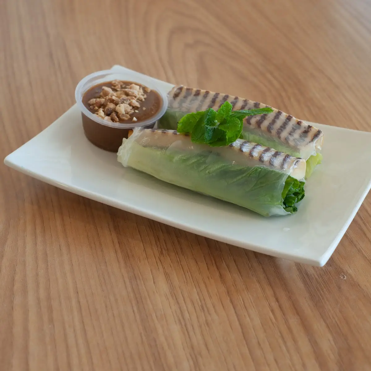 Organic Grilled Tofu Spring Rolls