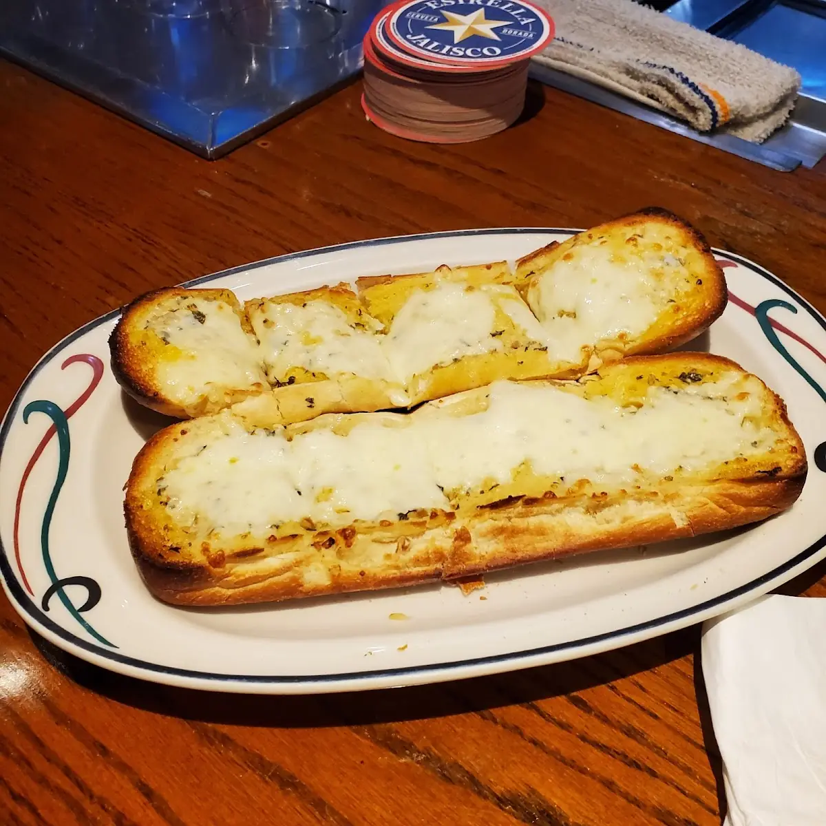 Garlic Bread with Mozzarella
