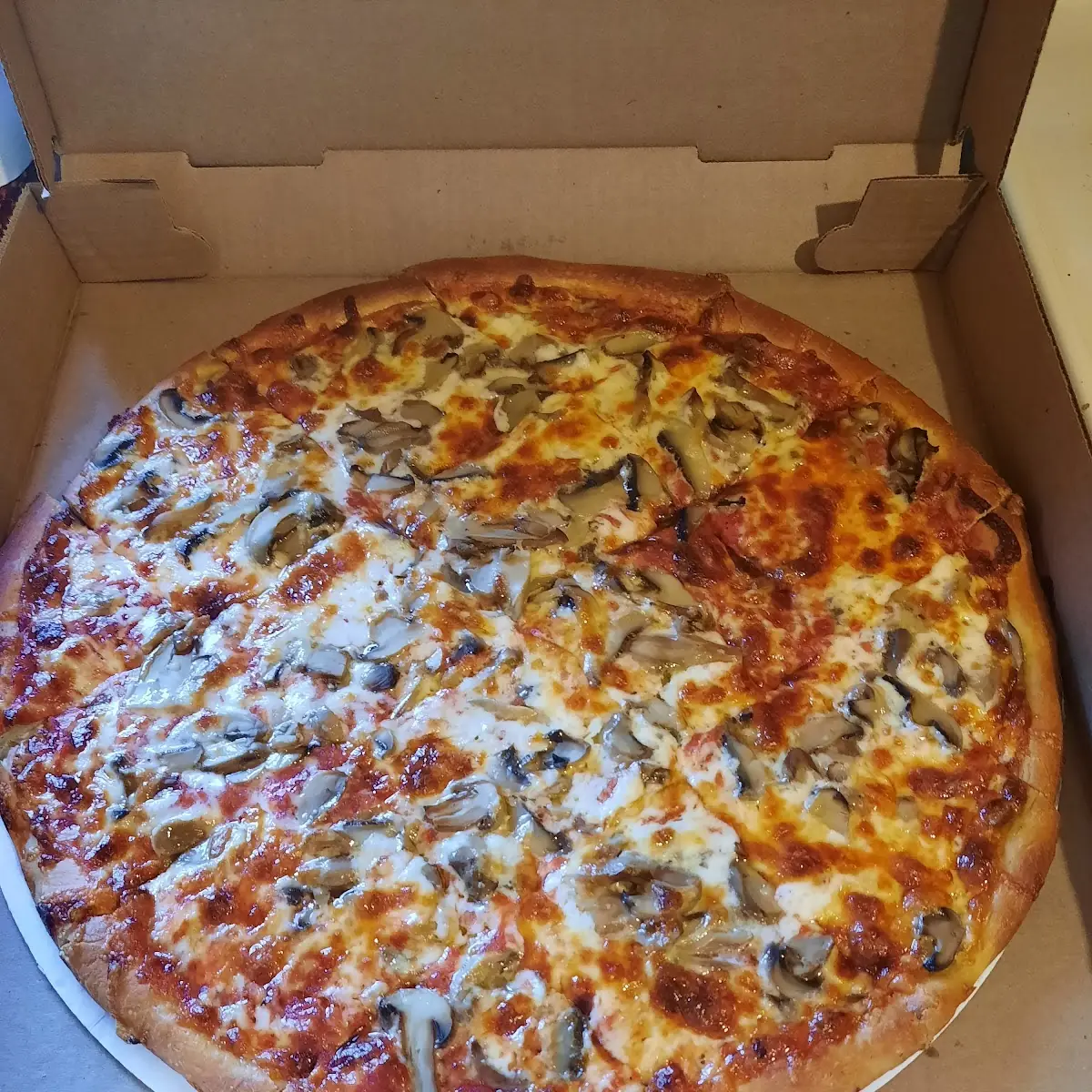 Mushroom Pizza