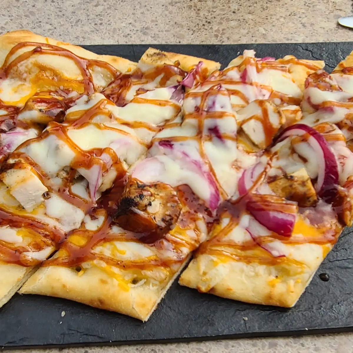 BBQ Chicken Flatbread Pizza