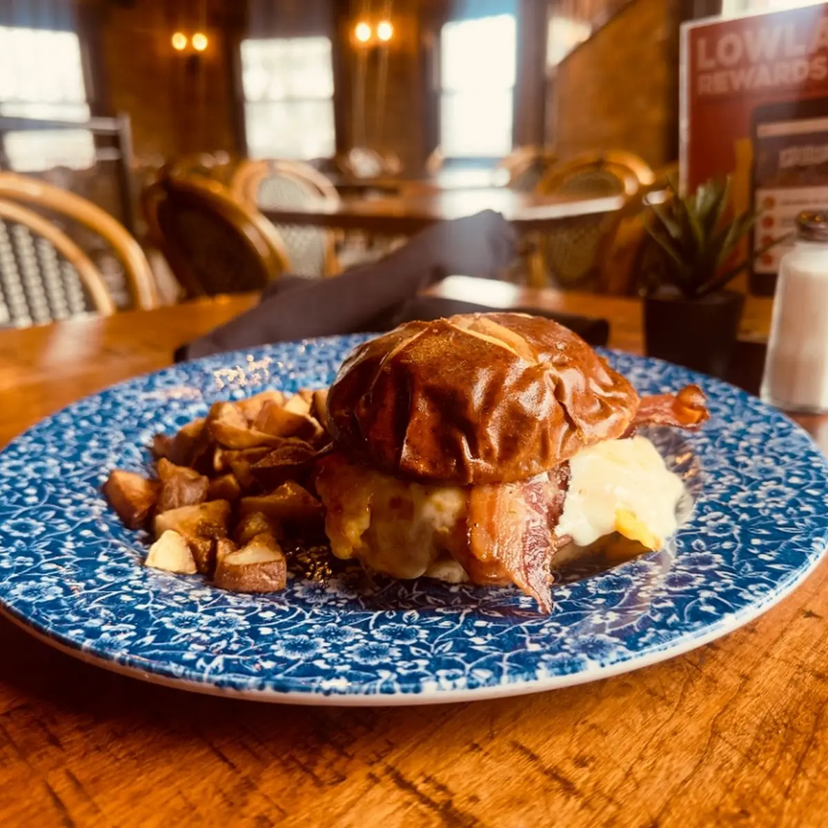 Pretzel Benedict