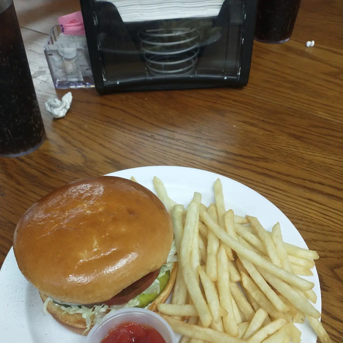 Angus Cheeseburger Meal