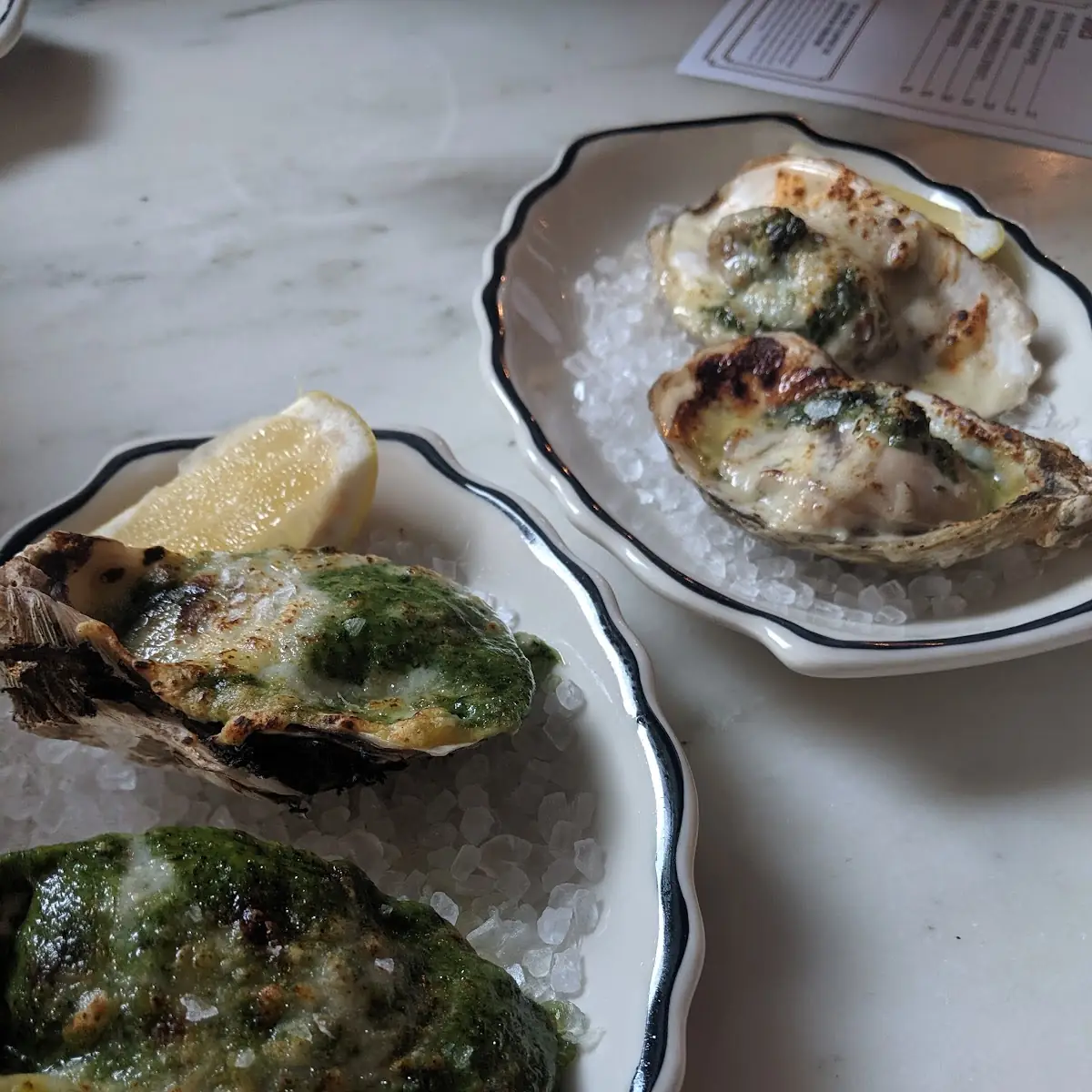 Oysters Rockefeller