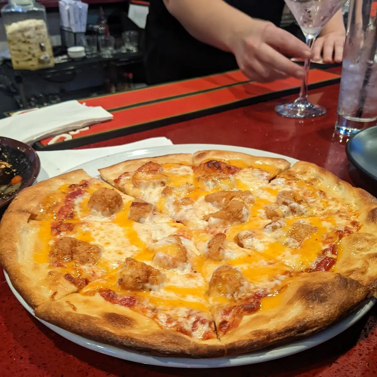 Boom Boom Chicken Pizza