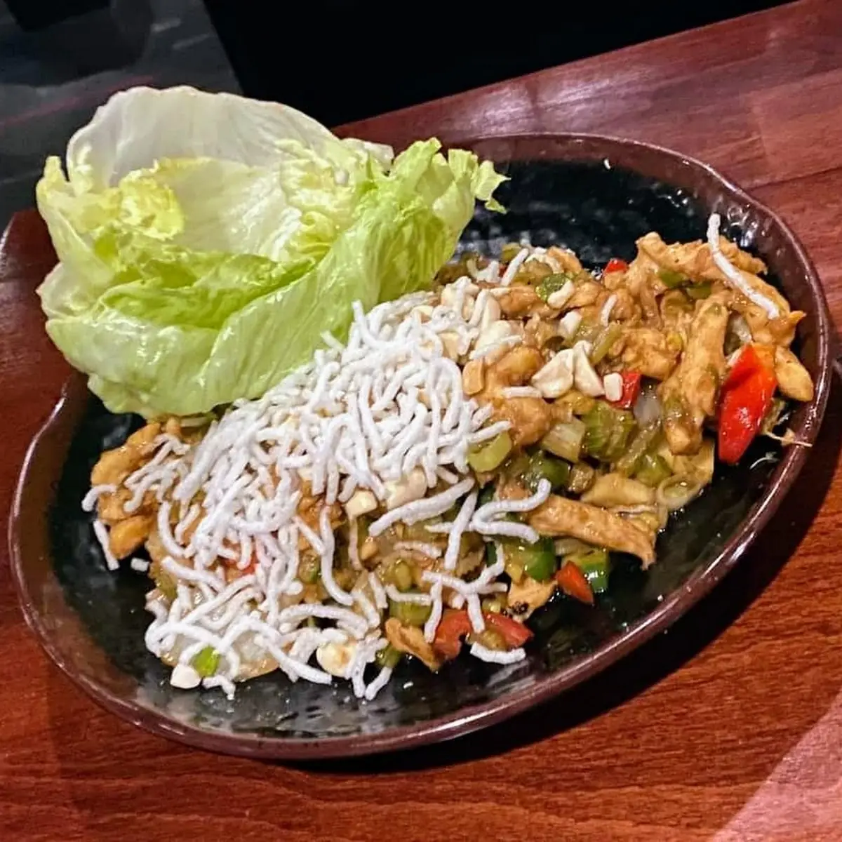 Chicken Lettuce Cups