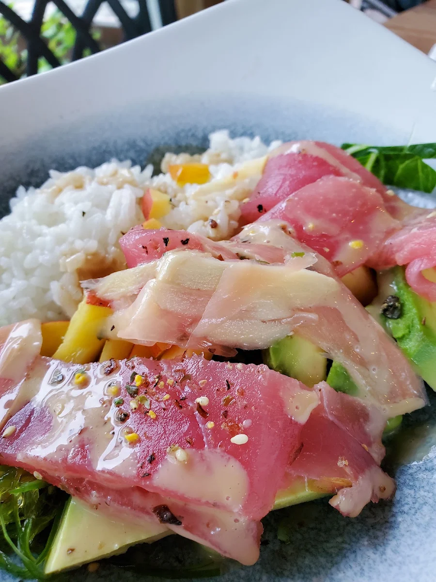 Tuna Poke, Portside Fusion Restaurant