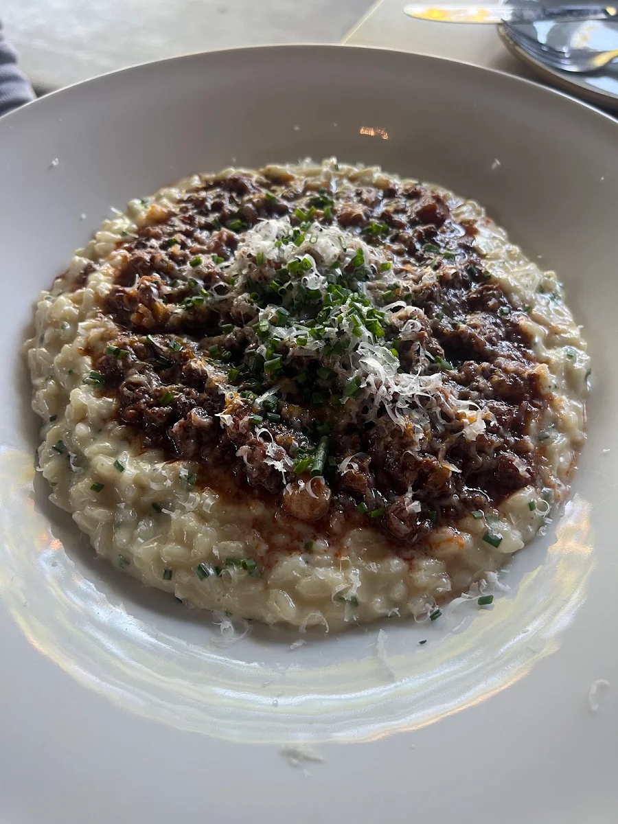 Wild Game Risotto, Portside Fusion Restaurant