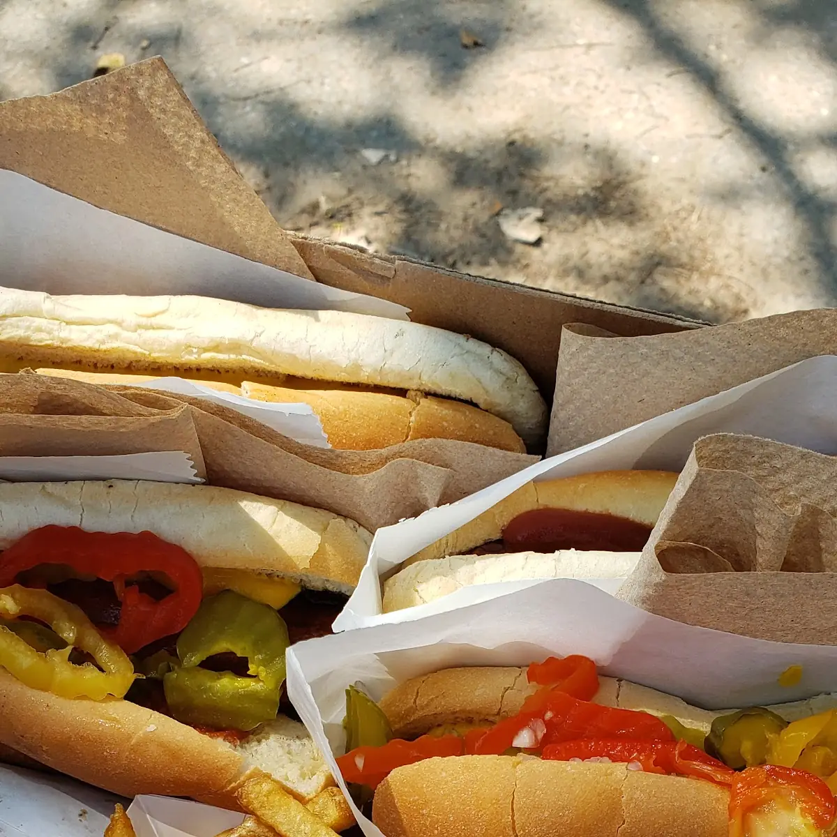 Stadium Style Hot Dog, Big Daddy's Chip Truck