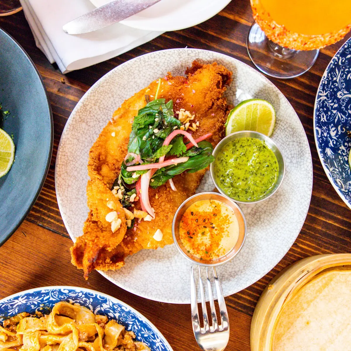 Chimichurri Fried Fish