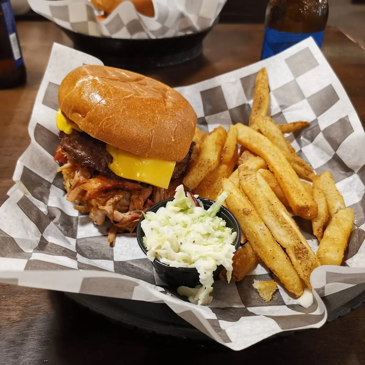 Nick's Signature Bar-B-Q Burger