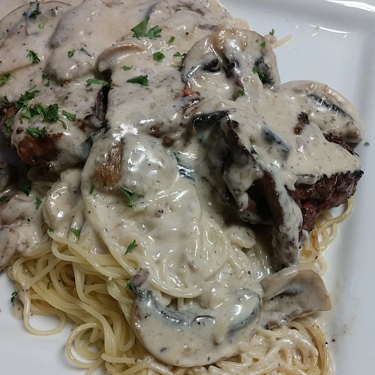 Ribeye Steak & Pasta