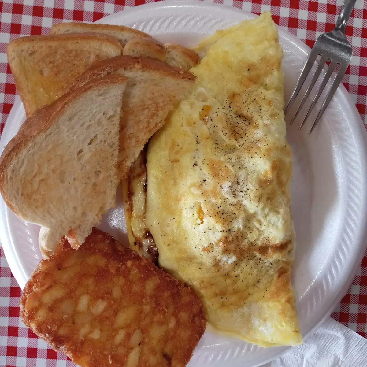 Ham and Cheese Omelette