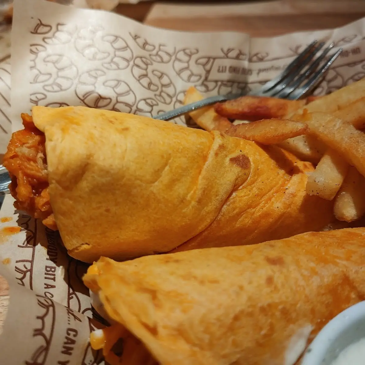 Buffalo Chicken Wrapper