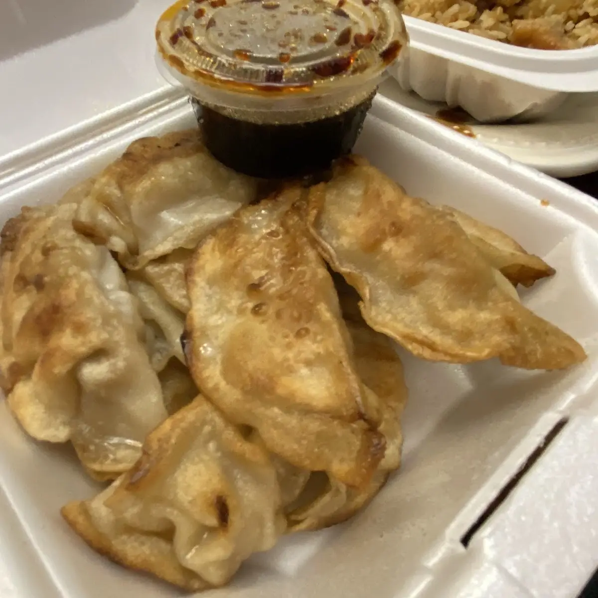 Grilled Pot Stickers