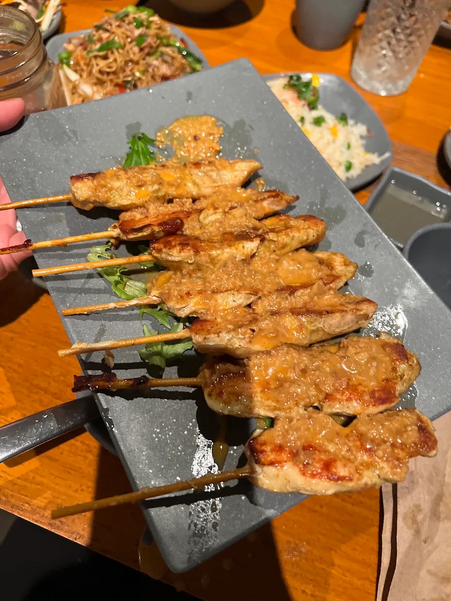 Chicken Skewers, Savoury Dining & Bar North Strathfield