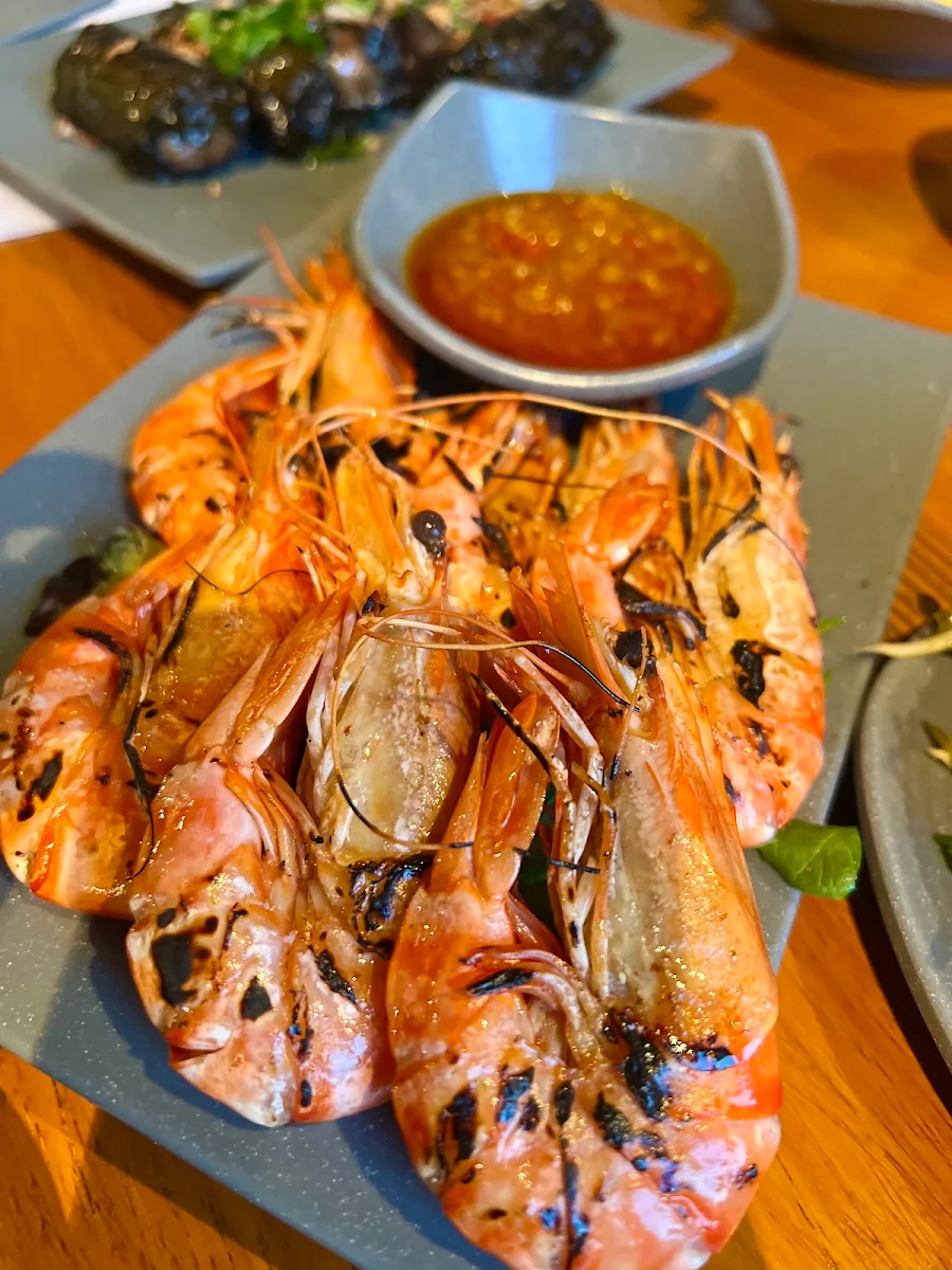 Grilled Prawns, Savoury Dining & Bar North Strathfield