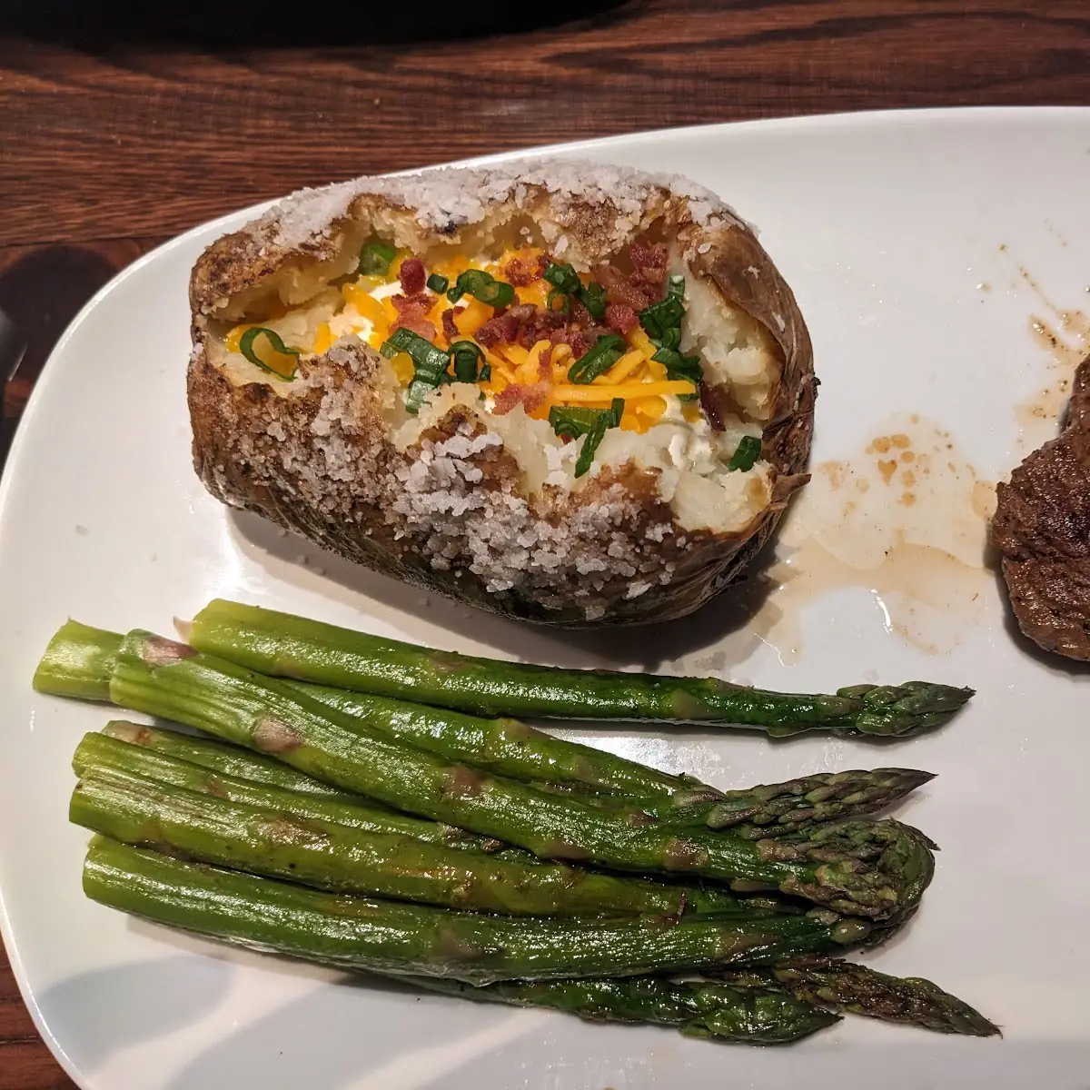 Filet Mignon and Asparagus