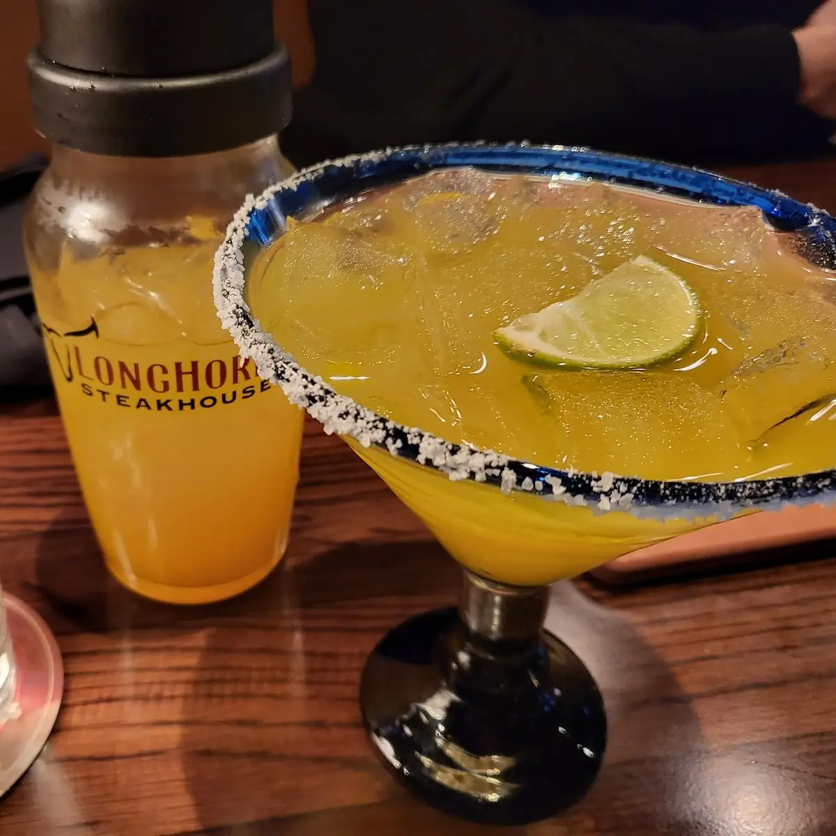 Mango Margarita with Sugar Ring