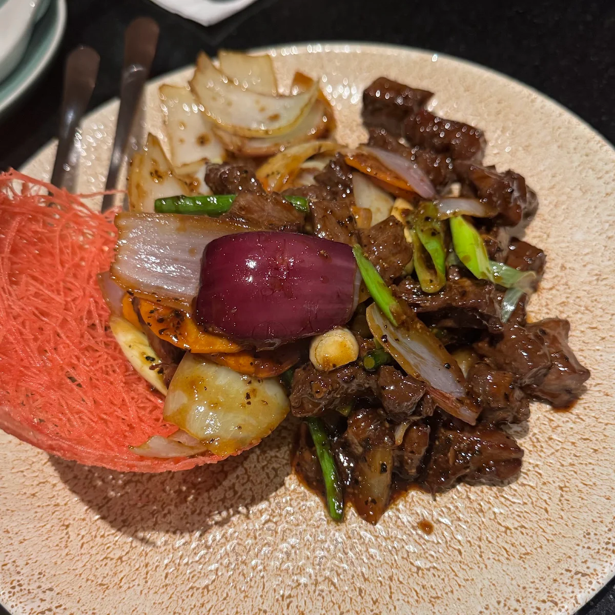 Black Pepper Beef, Tai Tai