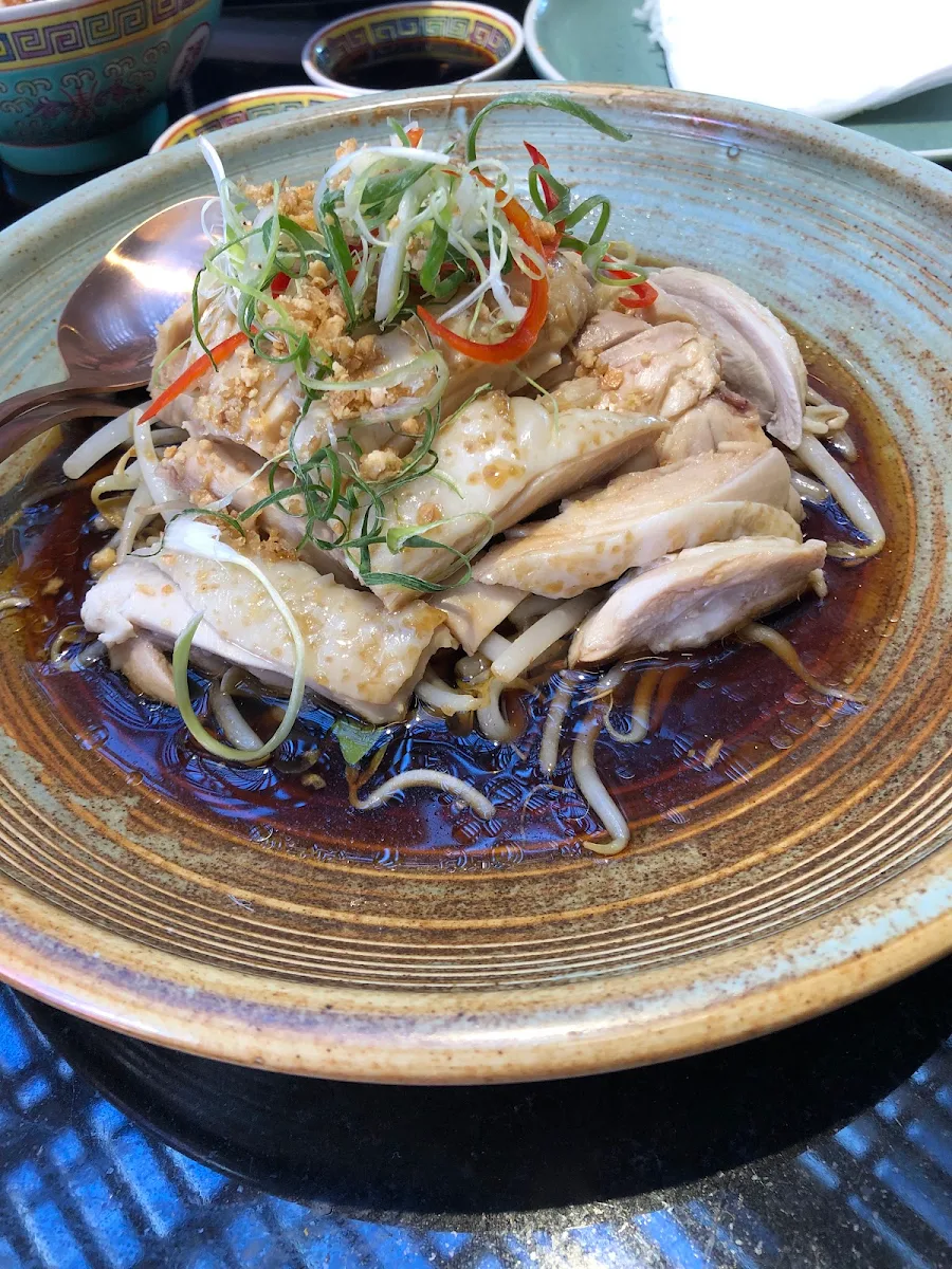 Steamed Ginger & Shallots Deep Sea Cod, Tai Tai