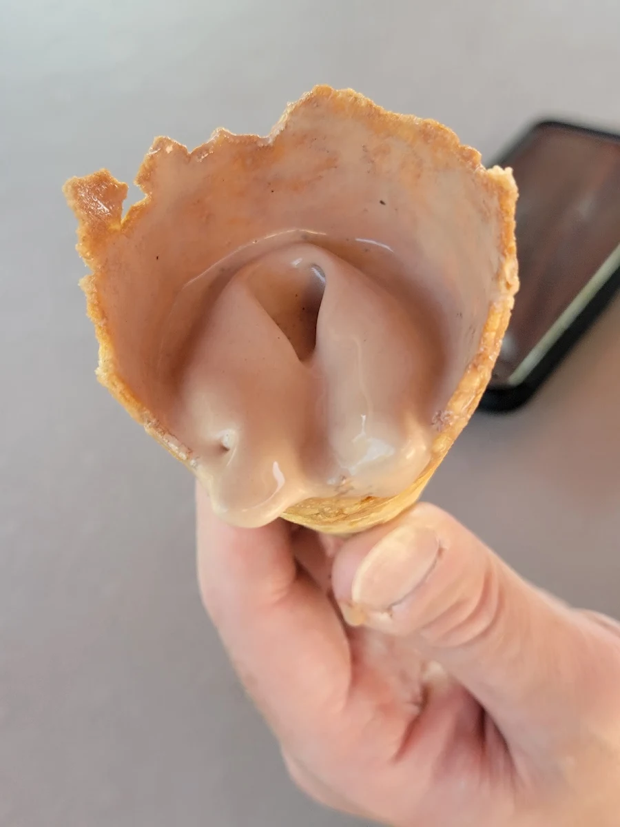 Soft Serve Chocolate Ice Cream