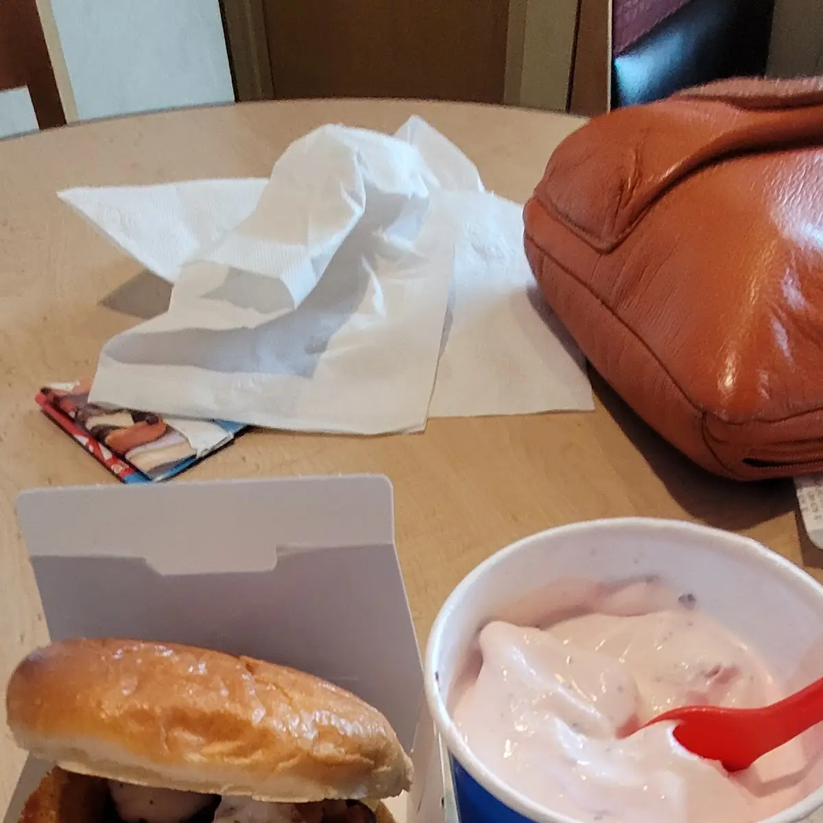 Backyard Bacon Ranch Burger & Cotton Candy Blizzard