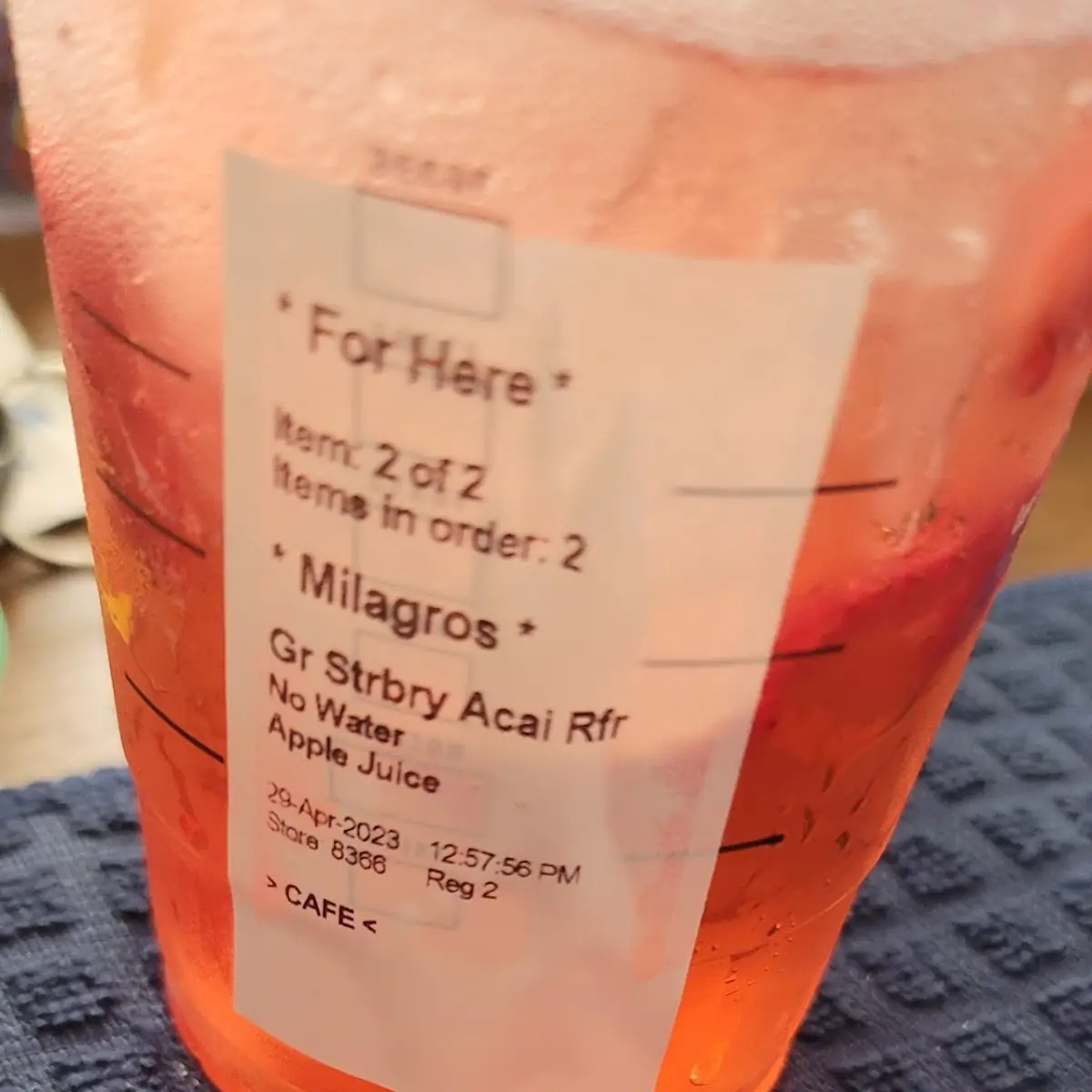 Strawberry Acai Lemonade