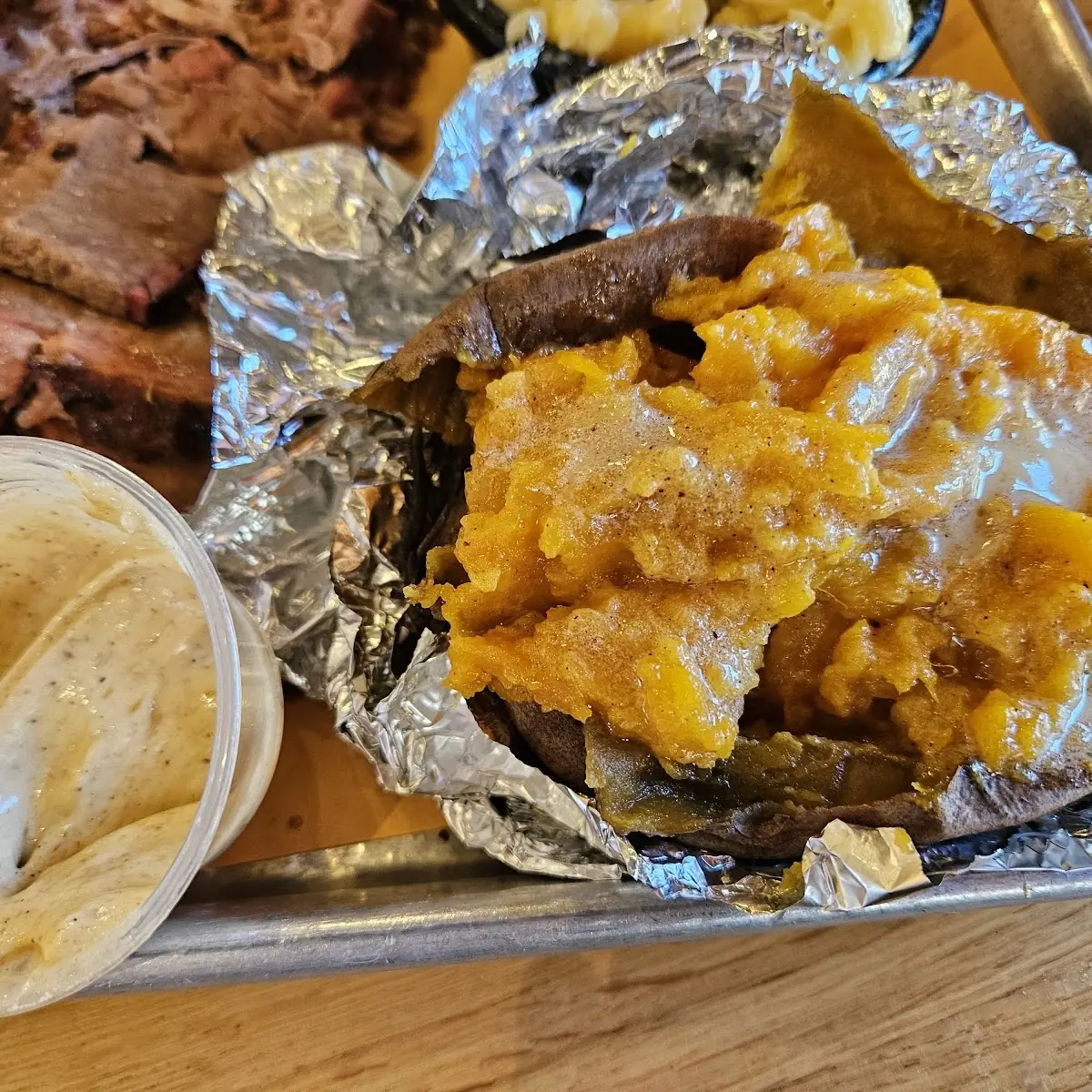 Sweet Potatoes with Cinnamon Butter
