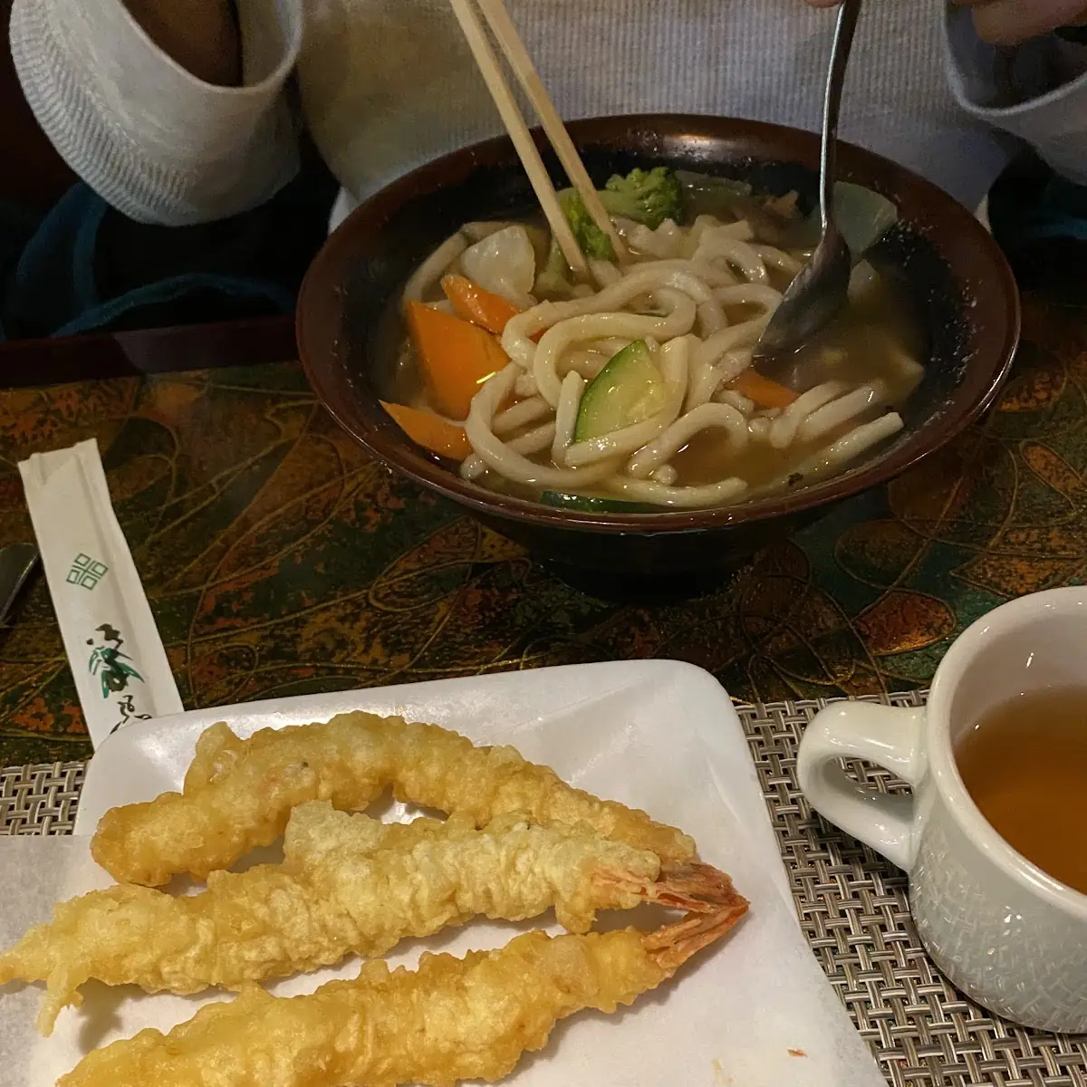 Shrimp Tempura Udon Soup