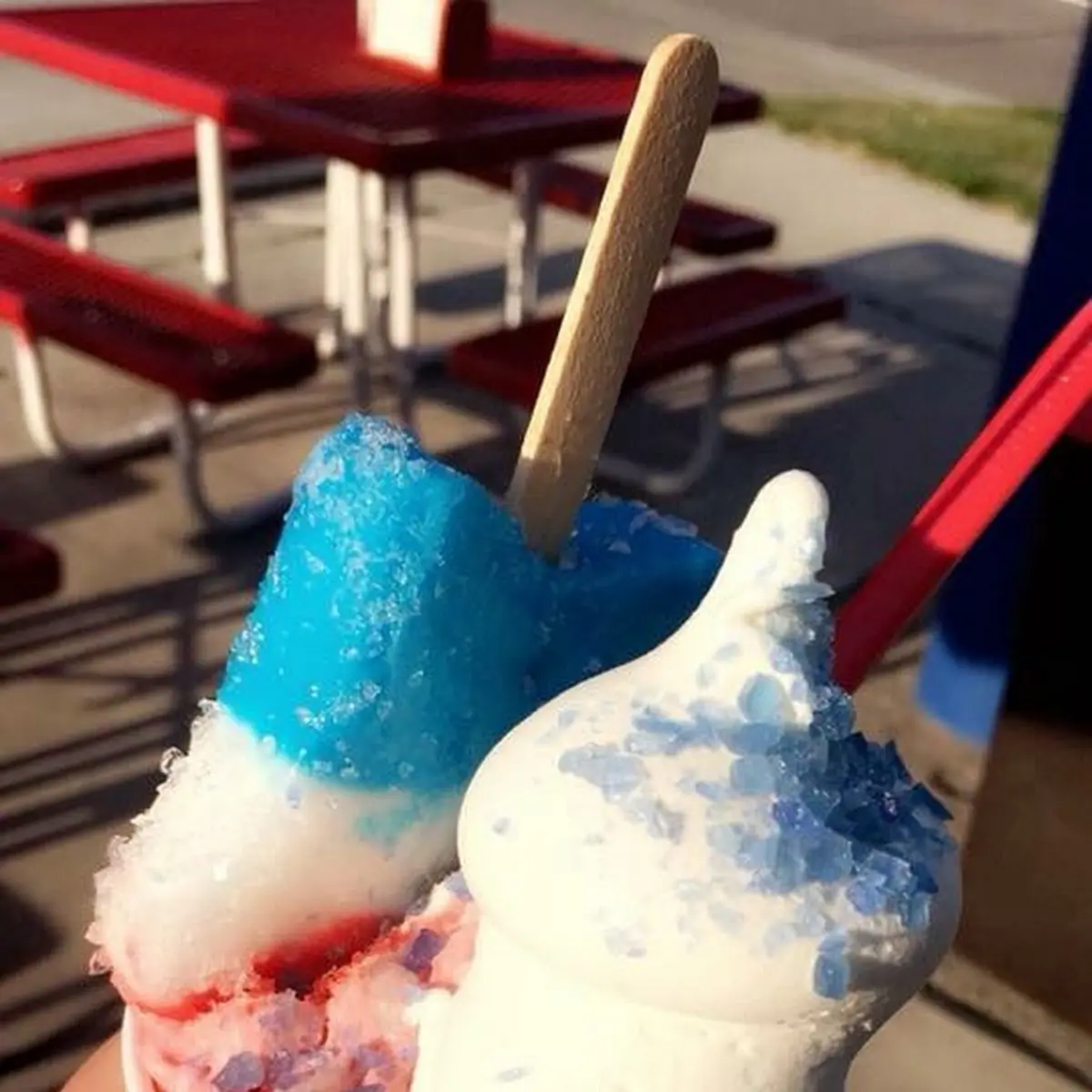Cotton Candy Blizzard Treat