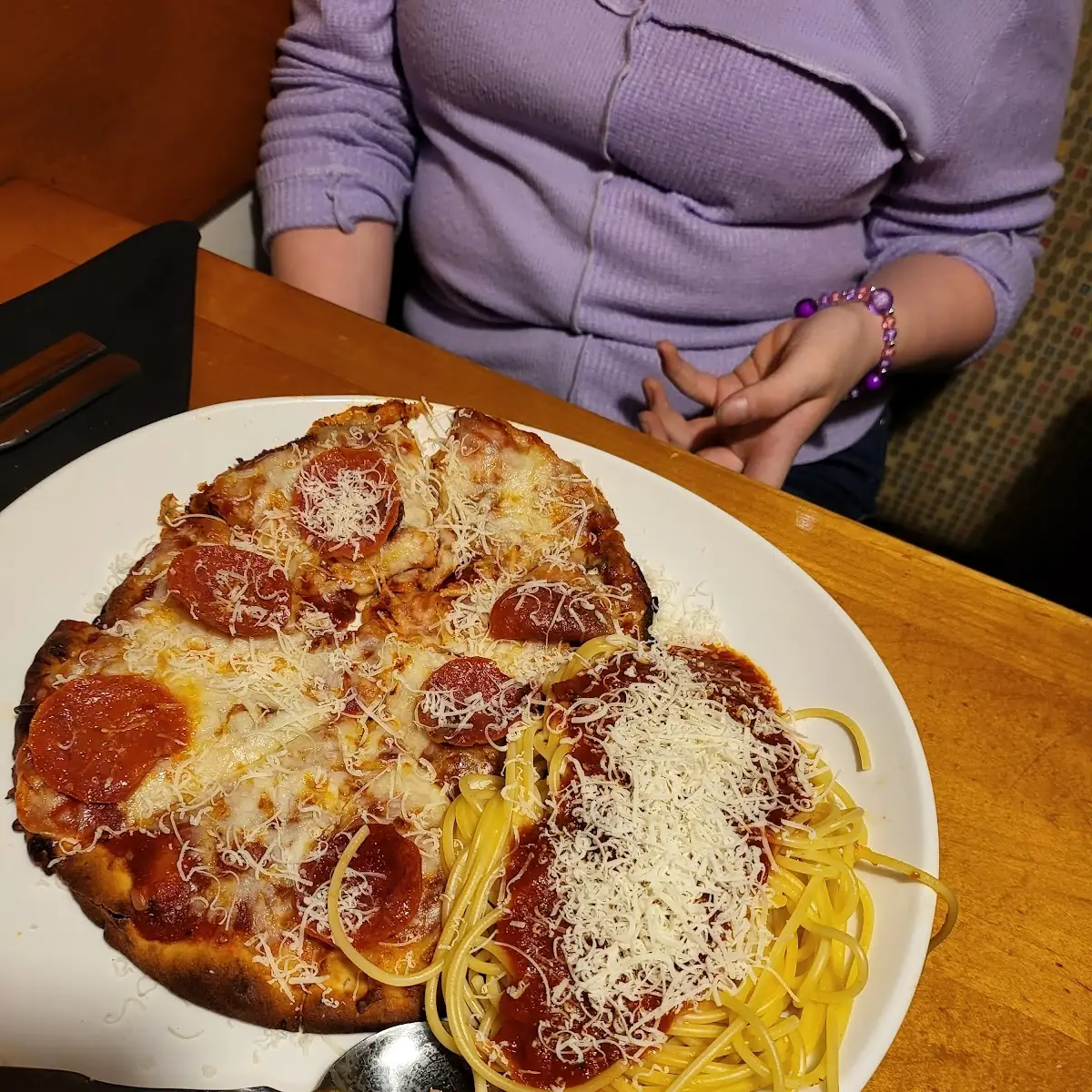 Kids Pizza Kids Spaghetti