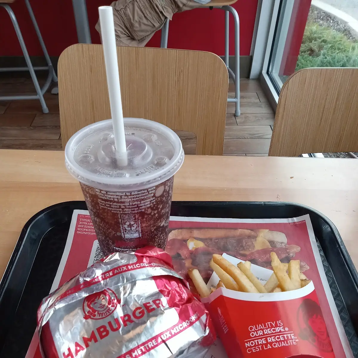 Dave's Triple Burger Patty, Wendy's