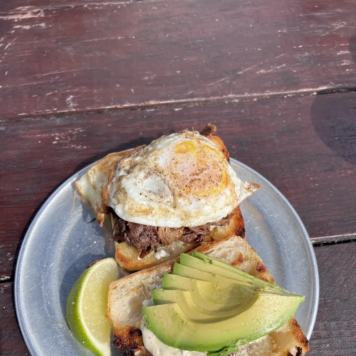 Brisket Breakfast Sandwich