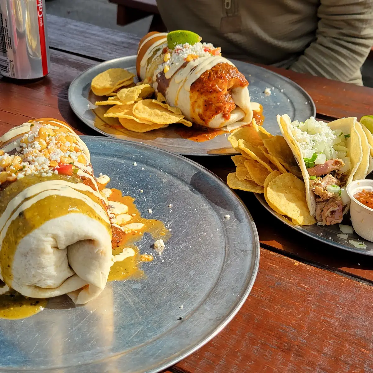 Street Tacos Salmon & Chicken