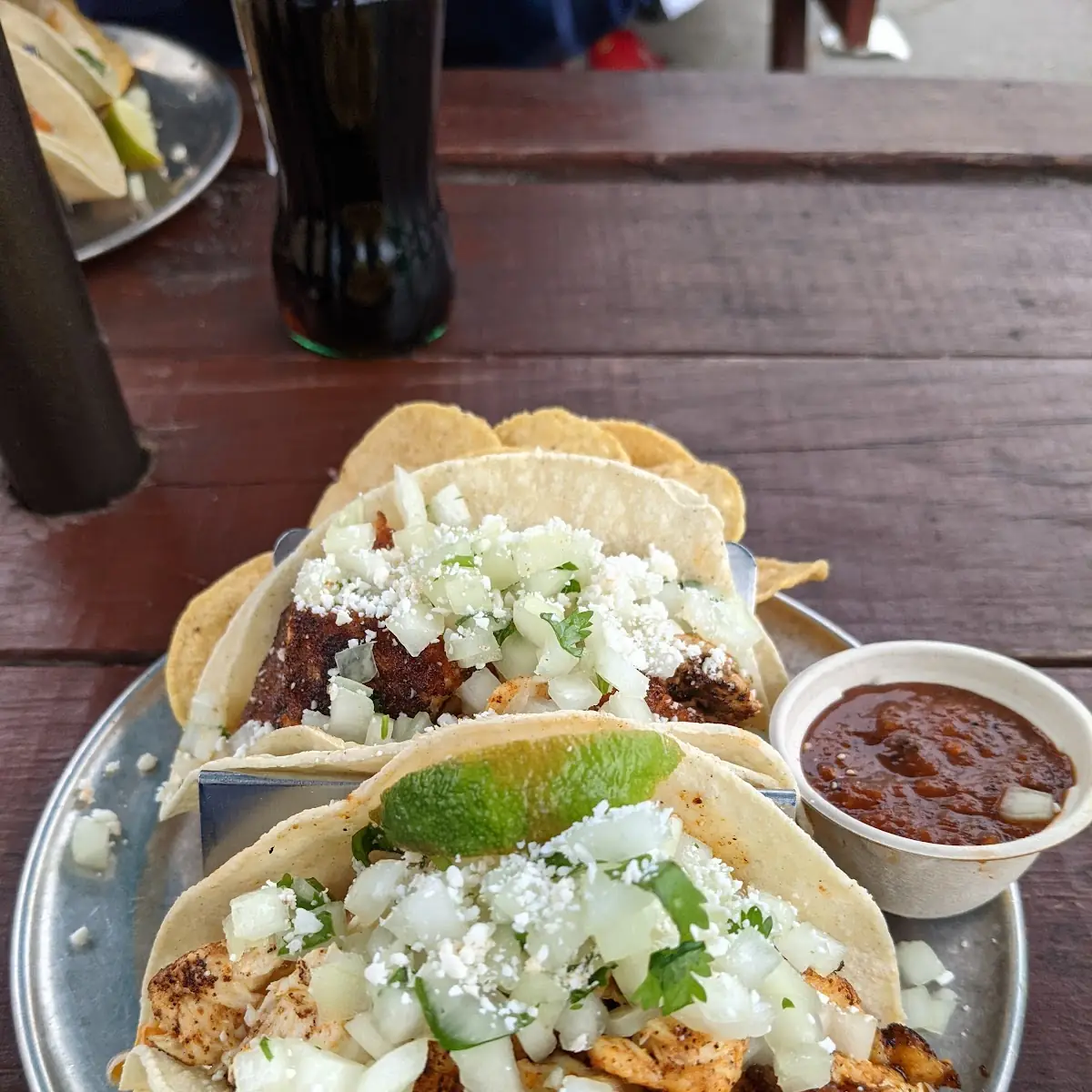Street Tacos with Tortilla Chips