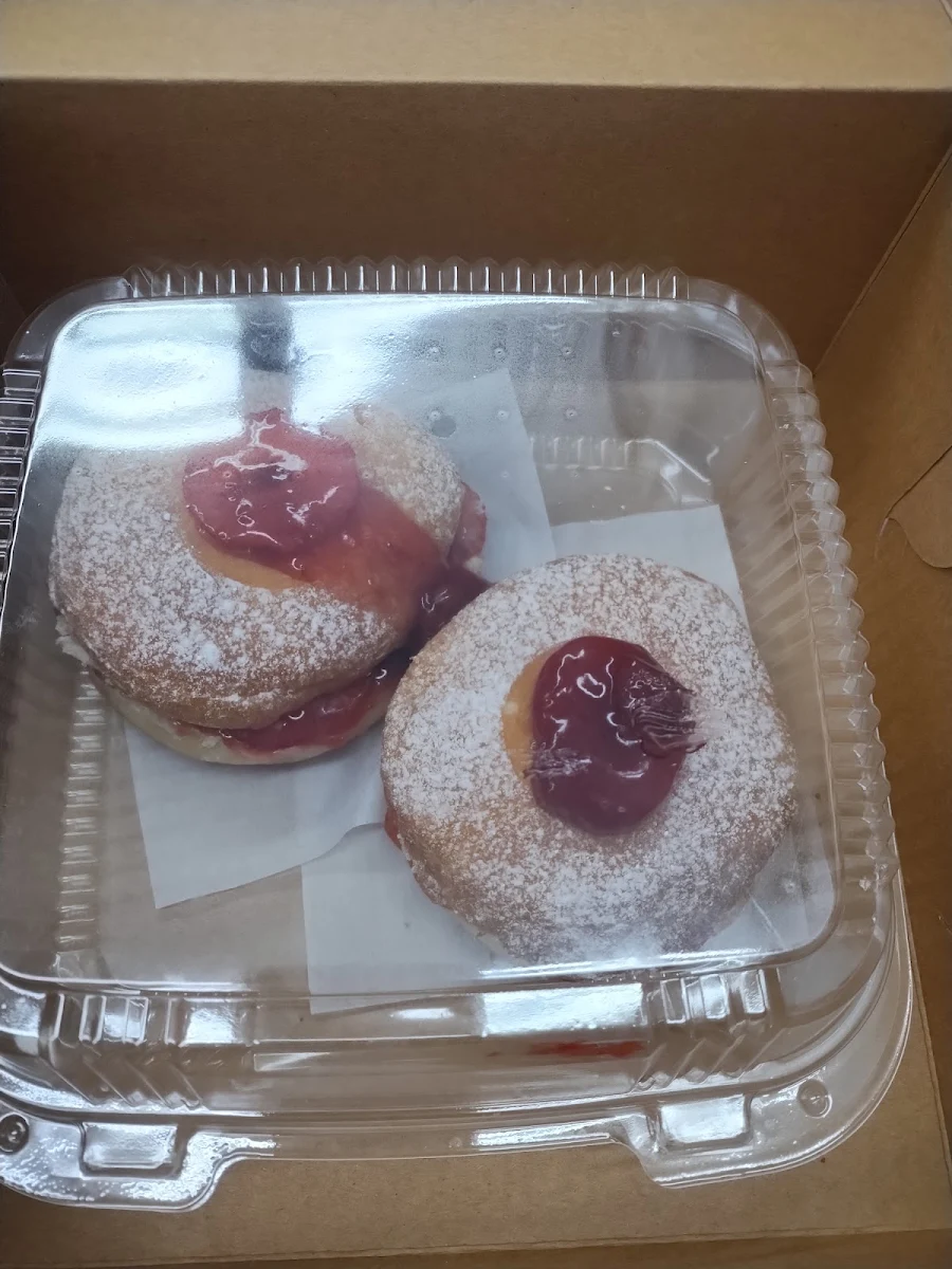 Strawberry Filled Donut