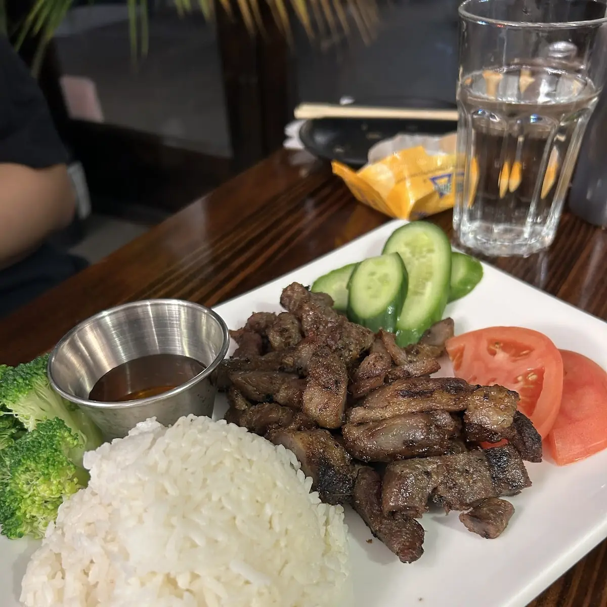 Marinated Pork with Rice Plate