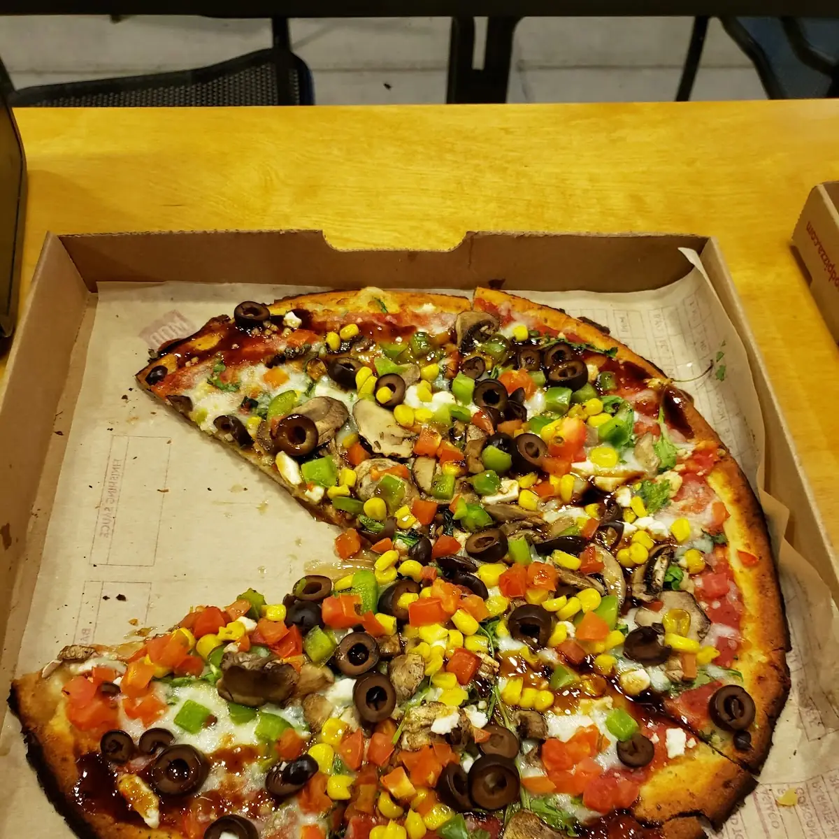 My Veggie Pizza Creation