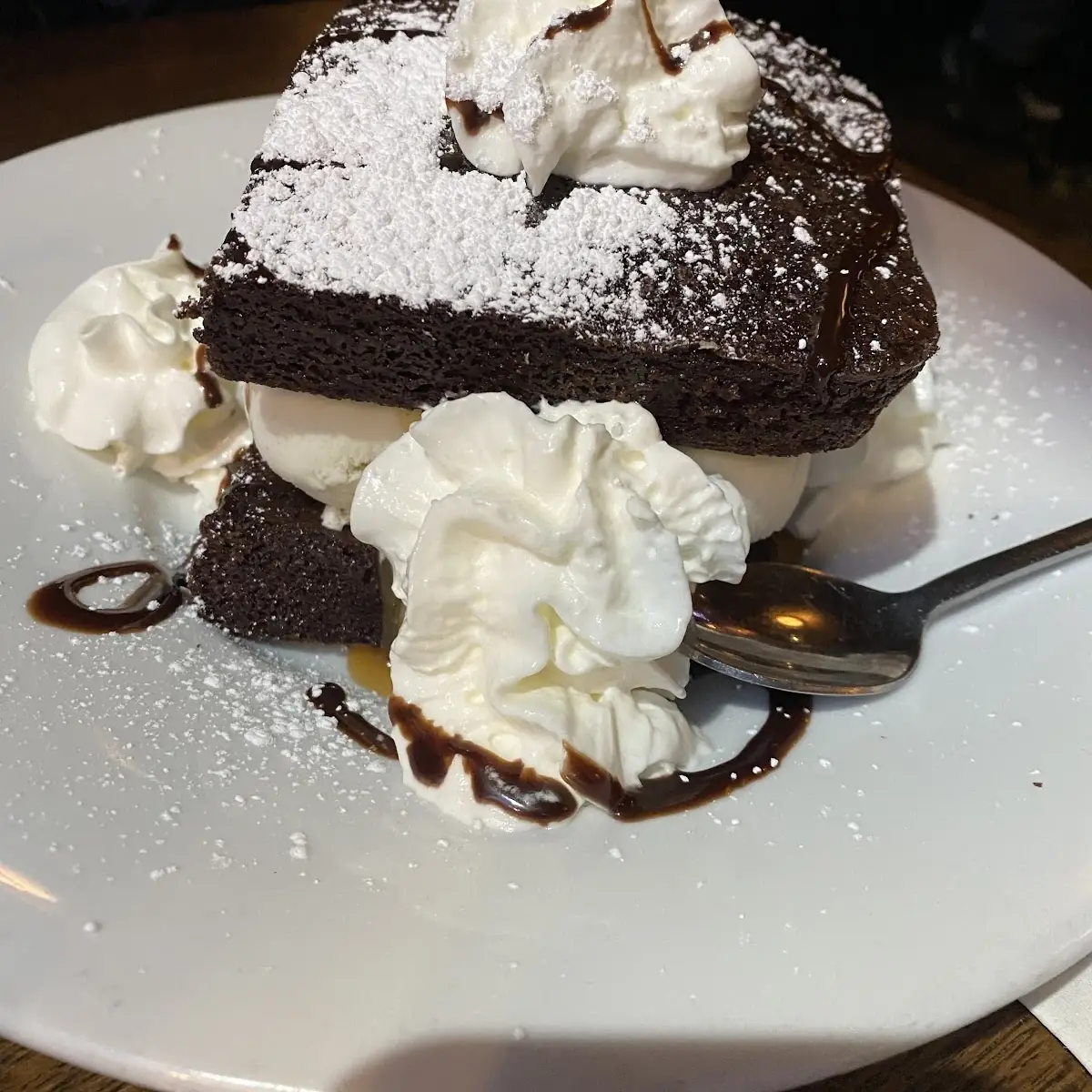Chocolate Brownie on Top
